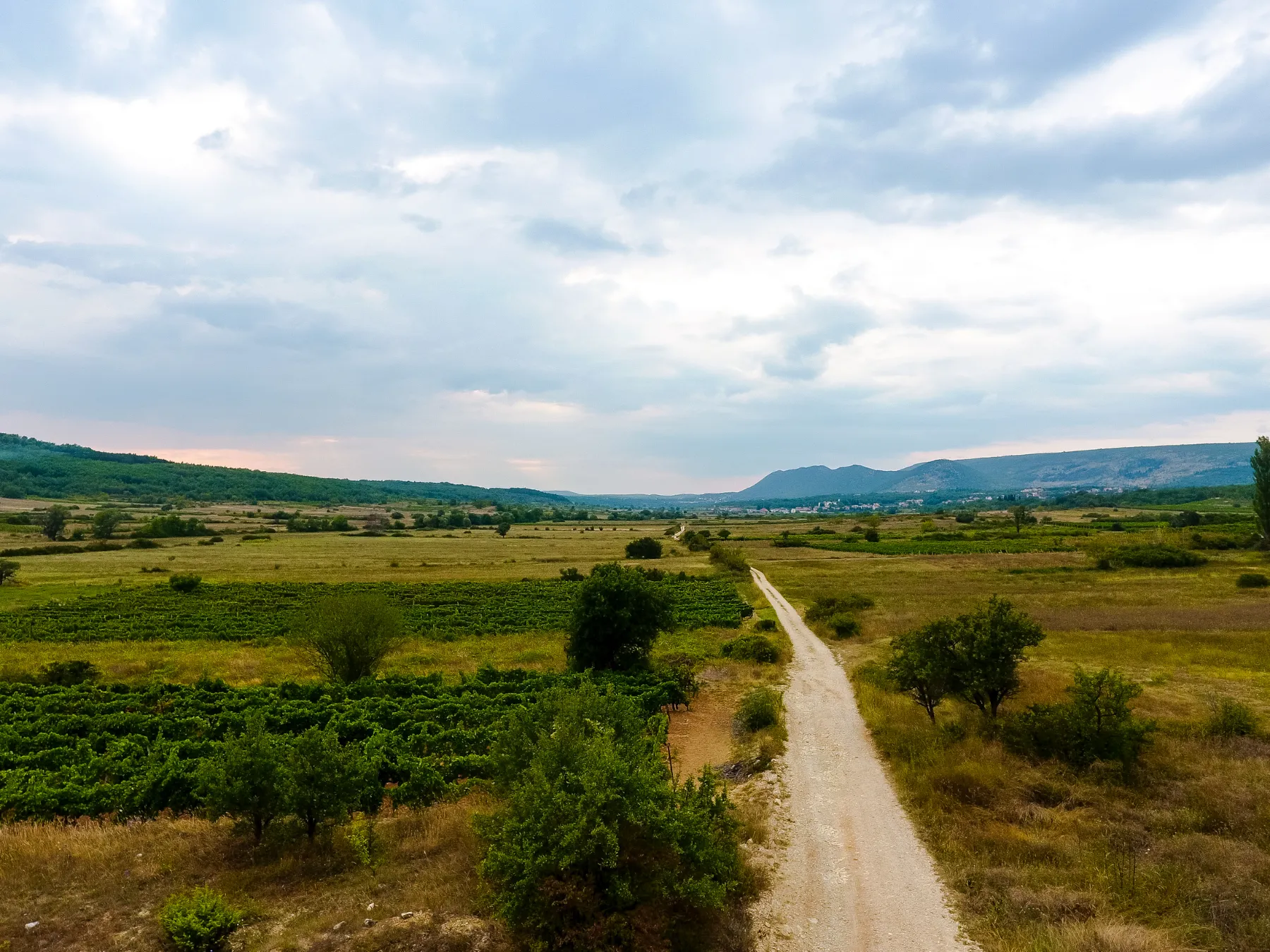 Makadam u polju